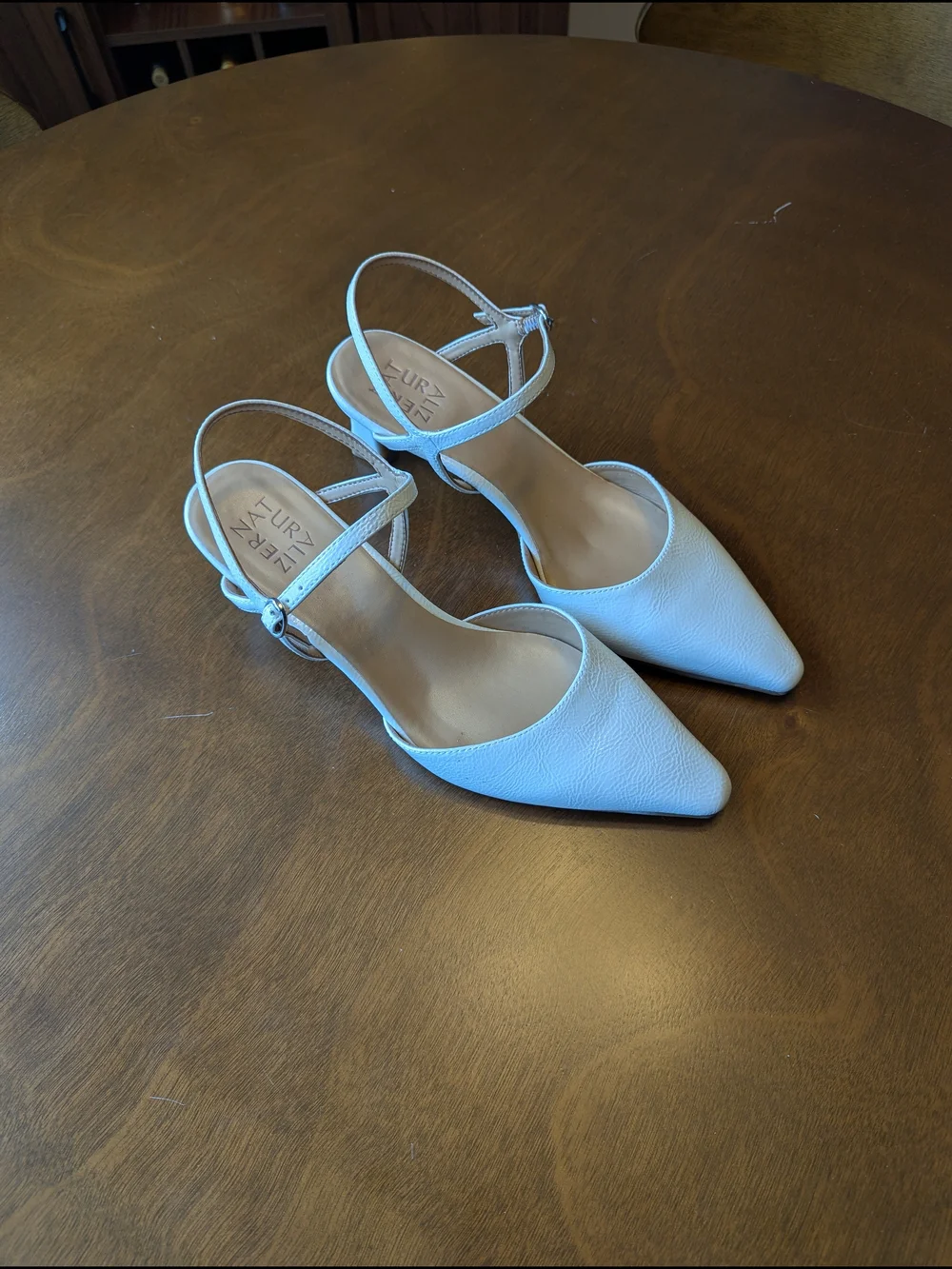Naturalizer Tara Pump Warm White Glazed